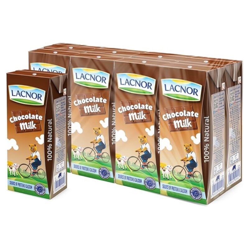 Lacnor Chocolate Milk 180ml x8