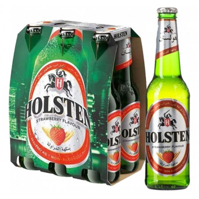 Holsten Strawberry Bottle 330 ml x6