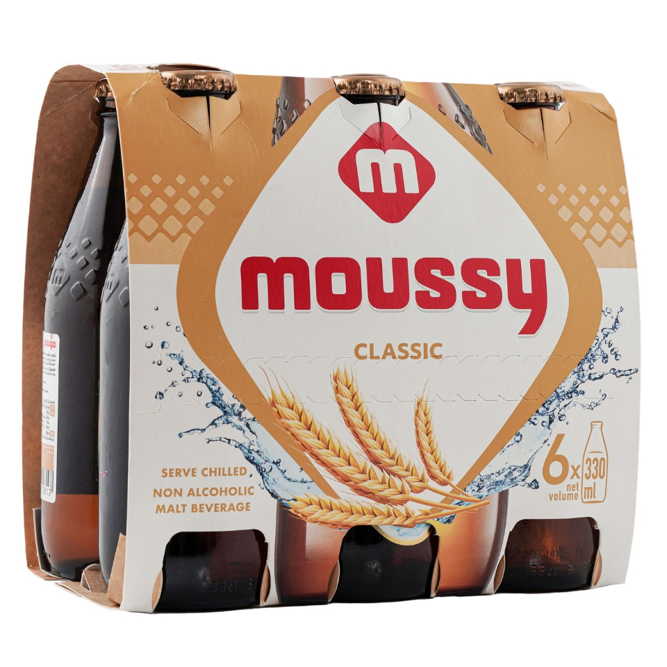 Moussy Malt Beverage Classic 330ml x6