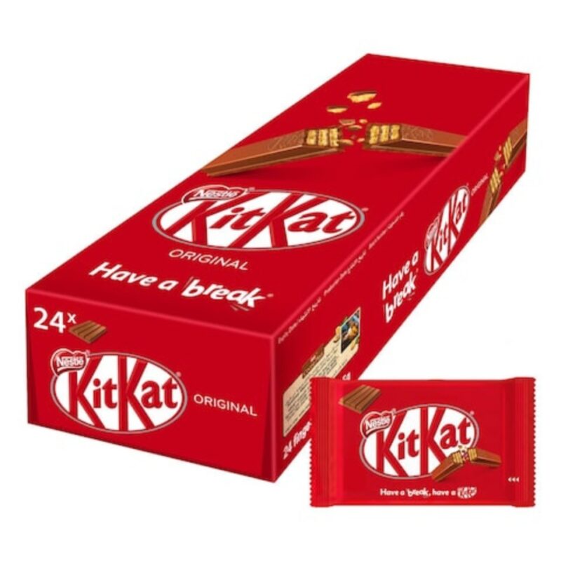 Kitkat 4 Finger Milk Chocolate Wafer 36.5g Pack of 24