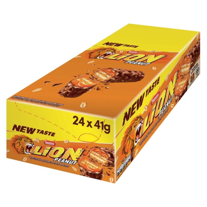Nestl? Lion Peanut Chocolate Bar 24 x 41 g