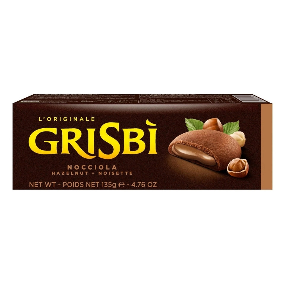 Grisbi Hazelnut Cream Biscuit 135g