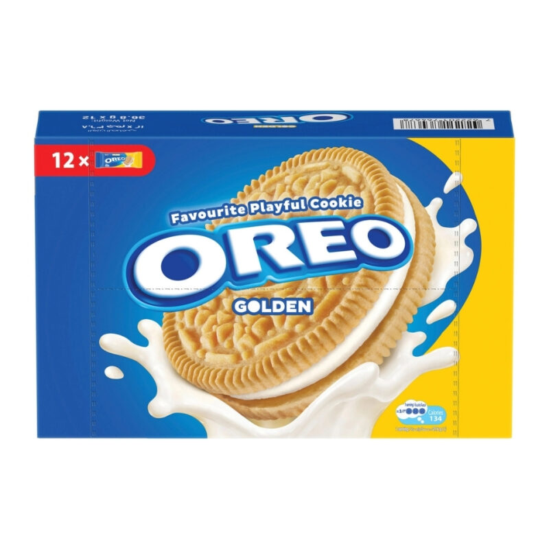 Oreo Golden Vanilla Milk Cookies 12 x 36.8g