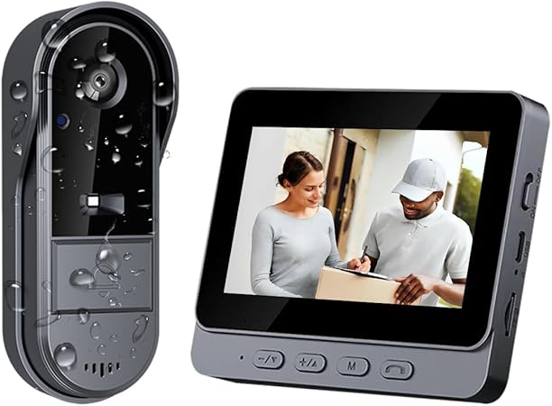 Wireless Doorbell with Outdoor Waterproof Camera